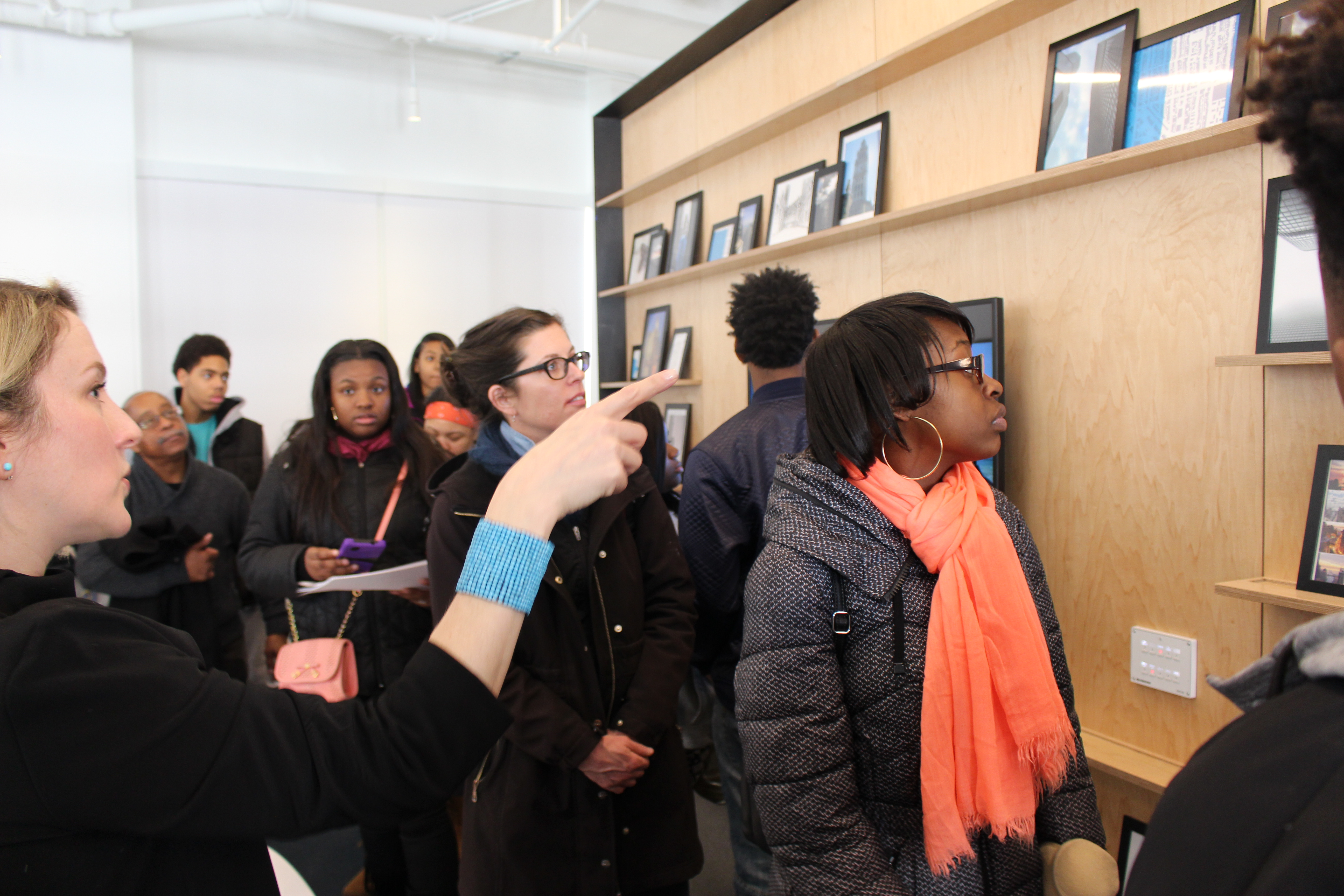 Williams Prep students tour Perkins+Will